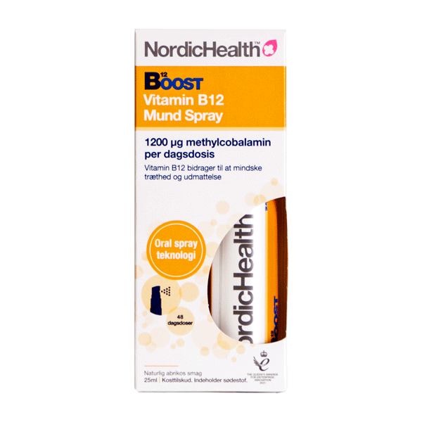 Vitamin B12 Boost Oral Spray NordicHealth 25 ml